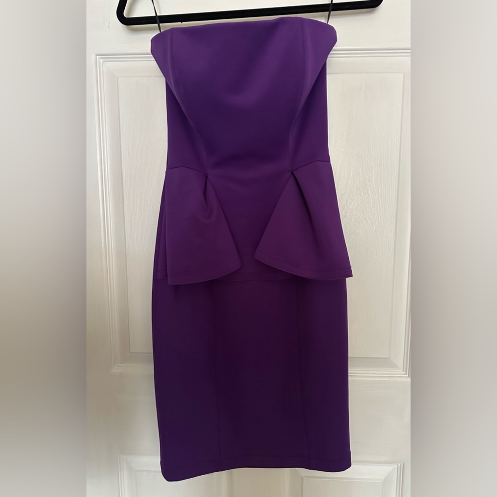 Torn By Ronny Kobo Peplum Dress